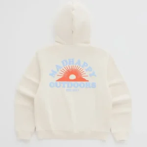 Madhappy Horizon Fleece Hoodie Antique